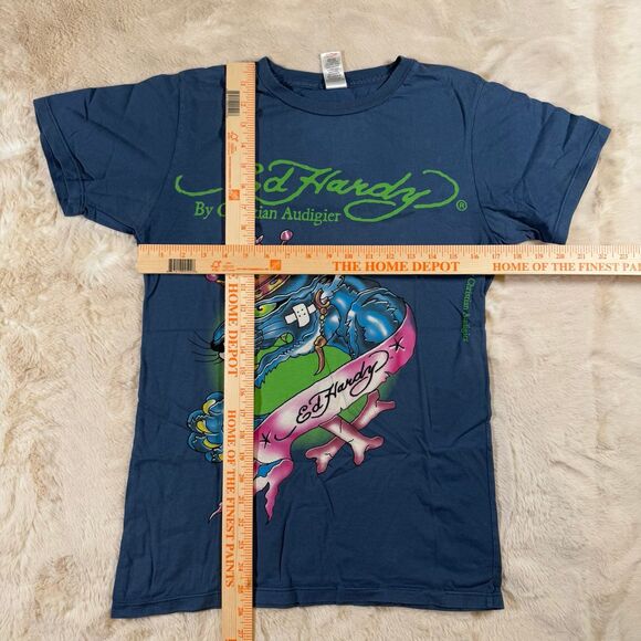 Vintage Ed Hardy Shirt Men’s Small - Picture 7 of 9